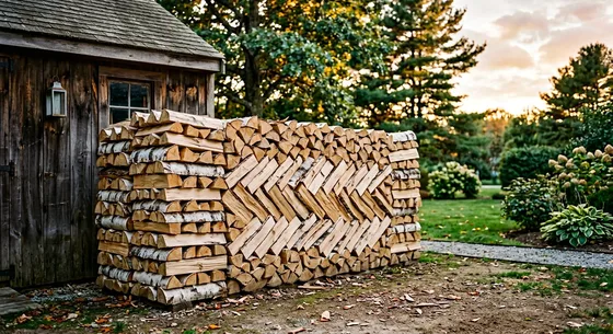 Укладка дров в Клину, улица Кооперативная, 22